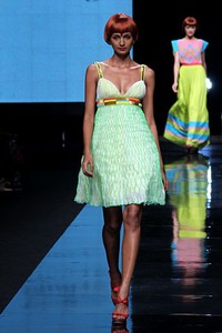 Tube Gallery Alliance of Beauty. Jakarta Fashion Week 2012 at Pacific Place Ground Floor. Jakarta. [Foto: Mohammad Abduh/Wolipop]