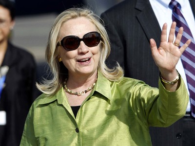Hillary Clinton Awali Obama Tiba di Bali