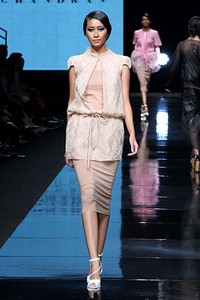 Bernard Chandran Alliance of Beauty. Jakarta Fashion Week 2012 at Pacific Place Ground Floor. Jakarta. [Foto: Mohammad Abduh/Wolipop]