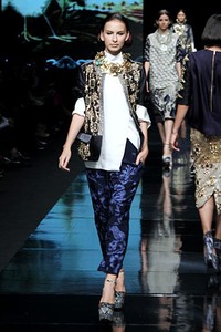 Biyan Wanaatmadja Alliance Beauty. Jakarta Fashion Week 2012 at Pacific Place Ground Floor. Jakarta. [Foto: Mohammad Abduh/Wolipop]