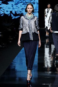 Biyan Wanaatmadja Alliance Beauty. Jakarta Fashion Week 2012 at Pacific Place Ground Floor. Jakarta. [Foto: Mohammad Abduh/Wolipop]