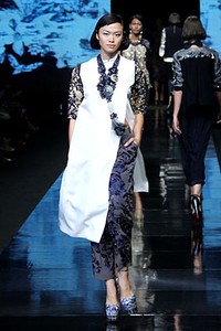 Biyan Wanaatmadja Alliance Beauty. Jakarta Fashion Week 2012 at Pacific Place Ground Floor. Jakarta. [Foto: Mohammad Abduh/Wolipop]