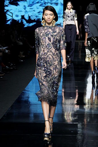 Biyan Wanaatmadja Alliance Beauty. Jakarta Fashion Week 2012 at Pacific Place Ground Floor. Jakarta. [Foto: Mohammad Abduh/Wolipop]