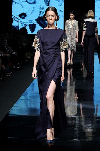 Biyan Wanaatmadja Alliance Beauty. Jakarta Fashion Week 2012 at Pacific Place Ground Floor. Jakarta. [Foto: Mohammad Abduh/Wolipop]