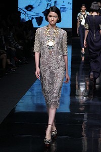 Biyan Wanaatmadja Alliance Beauty. Jakarta Fashion Week 2012 at Pacific Place Ground Floor. Jakarta. [Foto: Mohammad Abduh/Wolipop]