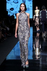 Biyan Wanaatmadja Alliance Beauty. Jakarta Fashion Week 2012 at Pacific Place Ground Floor. Jakarta. [Foto: Mohammad Abduh/Wolipop]