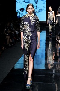 Biyan Wanaatmadja Alliance Beauty. Jakarta Fashion Week 2012 at Pacific Place Ground Floor. Jakarta. [Foto: Mohammad Abduh/Wolipop]