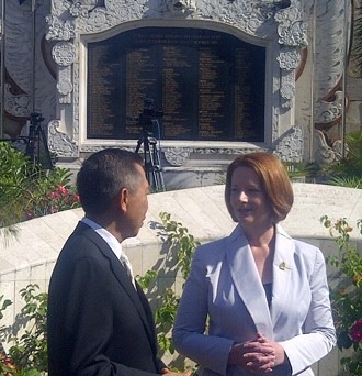  PM Australia Kunjungi Monumen Ground Zero Bom Bali