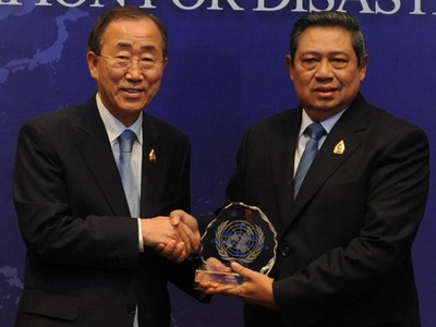 Sekjen PBB Beri Penghargaan SBY
