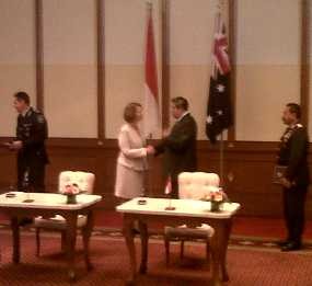 SBY & Gillard Bahas Isu Sensitif Indonesia-Australia