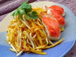 Resep: Selada Mangga Kepiting