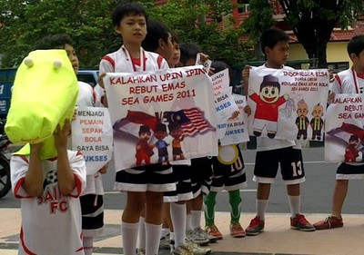 Siswa SD Serukan Kalahkan Upin-Ipin