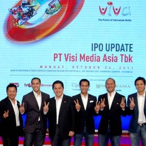Saham Media Grup Bakrie Naik 50% ke Rp 450 per Lembar