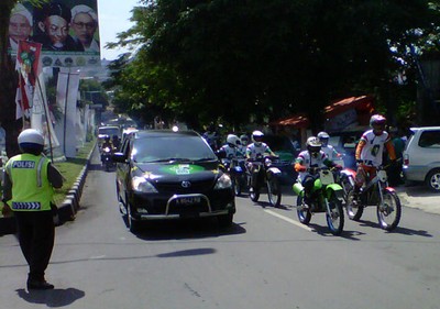 Pelepasan Rombongan Kirab Resolusi Jihad NU