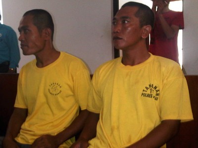 Polisi Tunjukan Tersangka Pembunuh Orang Utan