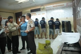 Polisi Depok Gulung Sindikat Pencuri Devil Five