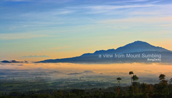 Melihat Gunung Sumbing Lebih iDekati