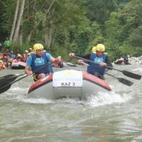 Sungai Alas Kondusif Sambut Pengarung jeram