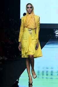 Tuty Cholid Colors Are Presenting my Passion and Imagination. Jakarta Fashion Week 2012 at Pacific Place Ground Floor. Jakarta. [Foto: Mohammad Abduh/Wolipop]