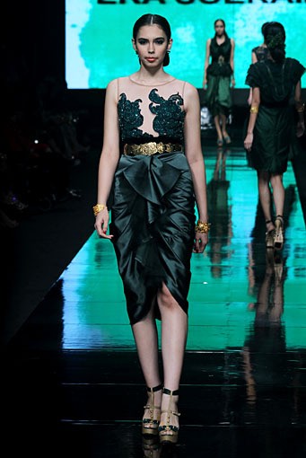 Era Soekamto The Journey of Life Has Been Coloring me and Colors Had Inspired my Life. Jakarta Fashion Week 2012 at Pacific Place Ground Floor. Jakarta. [Foto: Mohammad Abduh/Wolipop]