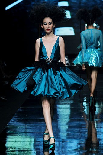 Adesagi Kierana Colors Had Sweetened my Life. Jakarta Fashion Week 2012 at Pacific Place Ground Floor. Jakarta. [Foto: Mohammad Abduh/Wolipop]