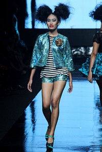 Adesagi Kierana Colors Had Sweetened my Life. Jakarta Fashion Week 2012 at Pacific Place Ground Floor. Jakarta. [Foto: Mohammad Abduh/Wolipop]