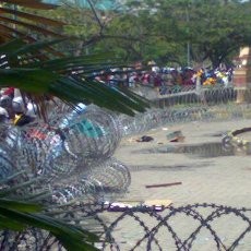 Kawasan Batam Centre Lumpuh Total Akibat Demo Buruh