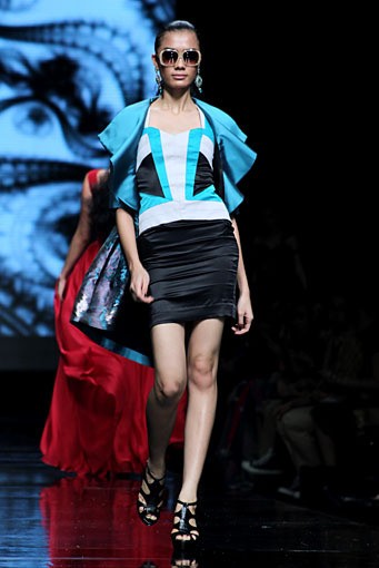 Rossa. Jakarta Fashion Week 2012 at Pacific Place Ground Floor. Jakarta. [Foto: Mohammad Abduh/Wolipop]