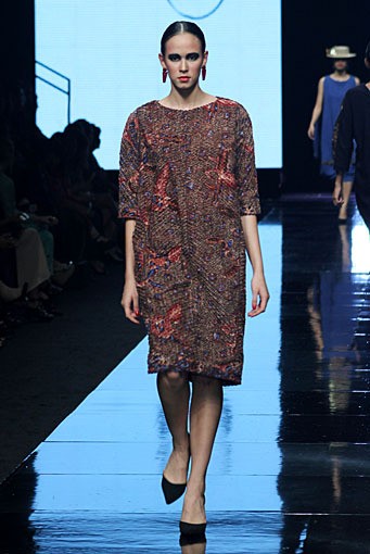 Oscar Lawalata The Culture Incarnation. Jakarta Fashion Week 2012 at Pacific Place Ground Floor. Jakarta. [Foto: Mohammad Abduh/Wolipop]