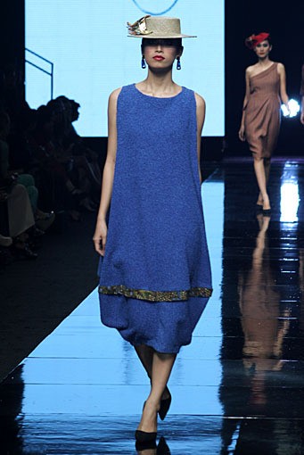 Oscar Lawalata The Culture Incarnation. Jakarta Fashion Week 2012 at Pacific Place Ground Floor. Jakarta. [Foto: Mohammad Abduh/Wolipop]