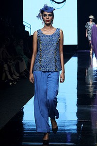 Oscar Lawalata The Culture Incarnation. Jakarta Fashion Week 2012 at Pacific Place Ground Floor. Jakarta. [Foto: Mohammad Abduh/Wolipop]