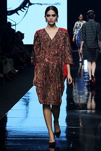 Oscar Lawalata The Culture Incarnation. Jakarta Fashion Week 2012 at Pacific Place Ground Floor. Jakarta. [Foto: Mohammad Abduh/Wolipop]