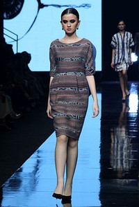 Oscar Lawalata The Culture Incarnation. Jakarta Fashion Week 2012 at Pacific Place Ground Floor. Jakarta. [Foto: Mohammad Abduh/Wolipop]