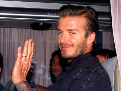 Beckham Tiba di Jakarta