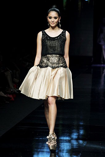 Sebastian Gunawan Charming Blend. Jakarta Fashion Week 2012 at Pacific Place Ground Floor. Jakarta. [Foto: Mohammad Abduh/Wolipop]