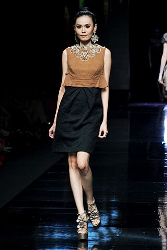 Sebastian Gunawan Charming Blend. Jakarta Fashion Week 2012 at Pacific Place Ground Floor. Jakarta. [Foto: Mohammad Abduh/Wolipop]