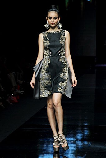 Sebastian Gunawan Charming Blend. Jakarta Fashion Week 2012 at Pacific Place Ground Floor. Jakarta. [Foto: Mohammad Abduh/Wolipop]