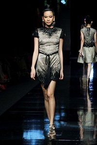 Sebastian Gunawan Charming Blend. Jakarta Fashion Week 2012 at Pacific Place Ground Floor. Jakarta. [Foto: Mohammad Abduh/Wolipop]