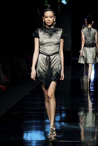 Sebastian Gunawan Charming Blend. Jakarta Fashion Week 2012 at Pacific Place Ground Floor. Jakarta. [Foto: Mohammad Abduh/Wolipop]