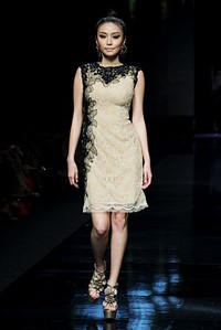 Sebastian Gunawan Charming Blend. Jakarta Fashion Week 2012 at Pacific Place Ground Floor. Jakarta. [Foto: Mohammad Abduh/Wolipop]