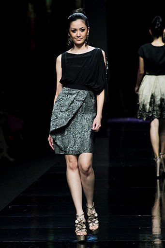 Sebastian Gunawan Charming Blend. Jakarta Fashion Week 2012 at Pacific Place Ground Floor. Jakarta. [Foto: Mohammad Abduh/Wolipop]