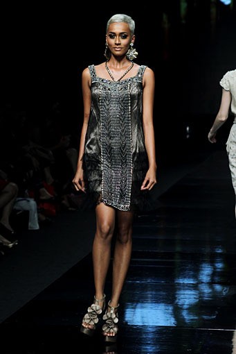 Sebastian Gunawan Charming Blend. Jakarta Fashion Week 2012 at Pacific Place Ground Floor. Jakarta. [Foto: Mohammad Abduh/Wolipop]