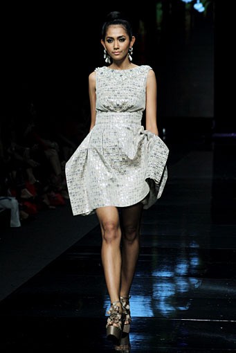 Sebastian Gunawan Charming Blend. Jakarta Fashion Week 2012 at Pacific Place Ground Floor. Jakarta. [Foto: Mohammad Abduh/Wolipop]