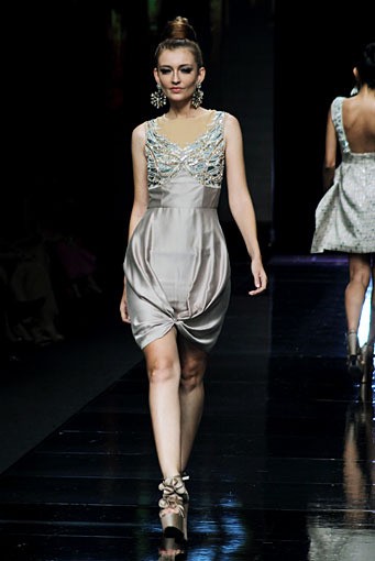 Sebastian Gunawan Charming Blend. Jakarta Fashion Week 2012 at Pacific Place Ground Floor. Jakarta. [Foto: Mohammad Abduh/Wolipop]