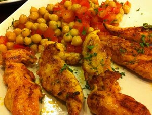 Dinner Gaya Aussie, Piccolo dan Sweet Paprika Chicken
