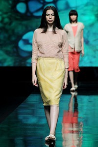 Anastasia Hoeng Through the Looking Glass. Jakarta Fashion Week 2012 at Pacific Place Ground Floor. Senayan. Jakarta. [Foto: Mohammad Abduh/Wolipop]