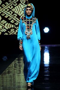 Lia Afif Burning In The Dazzle. Jakarta Fashion Week 2012 at Pacific Place Ground Floor. Jakarta. [Foto: Mohammad Abduh/Wolipop]