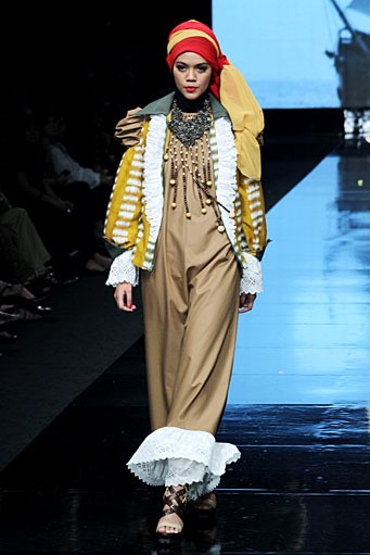 Merry Pramono Pirale Style. Jakarta Fashion Week 2012 at Pacific Place Ground Floor. Jakarta. [Foto: Mohammad Abduh/Wolipop]