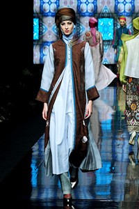 Iva Lativah Deep And Bright. Jakarta Fashion Week 2012 at Pacific Place Ground Floor. Jakarta. [Foto: Mohammad Abduh/Wolipop]