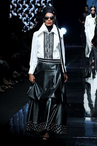 Hanni Hannanto Hjab Rock. Jakarta Fashion Week 2012 at Pacific Place Ground Floor. Jakarta. [Foto: Mohammad Abduh/Wolipop]